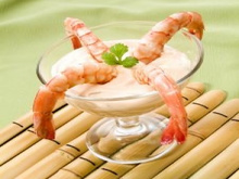 Coquetel de camarão