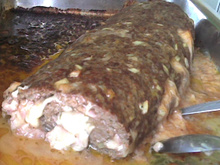 Rocambole de Carne Moída