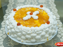 Torta Cremosa de Abacaxi - Áurea