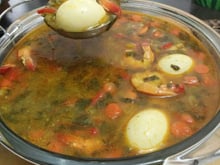 Caldo de camarão