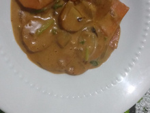 Estrogonofe de Cenoura