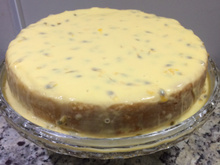 Bolo gelado de maracujá