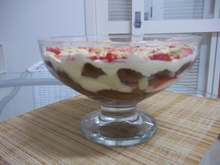 Pavê de morango
