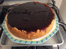 Cheesecake de geléia