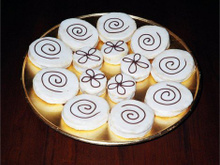 Alfajores decorados da Rota do Charme
