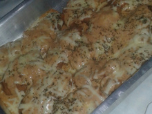 Frango à parmegiana diferente
