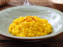 Arroz com açafrão