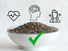 Semente de chia é um tesouro para o corpo todo: 6 benefícios para o cérebro, o coração, a pele e muito mais