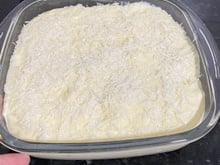 Pavê gelado de creme branco