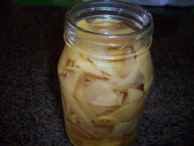 Gengibre em conserva