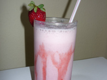 Milk Shake de Morango