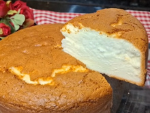 Receita de bolo algodão com apenas 3 ingredientes: massa muito fofinha, não leva farinha de trigo e desmancha na boca