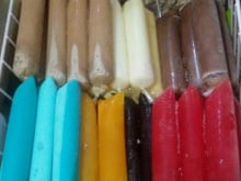 Sacolé (geladinho, chupchup, dindin) deliciosos!
