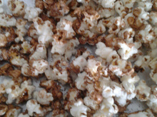 Pipoca doce para microondas, com água