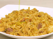 Macarrão na panela de pressão