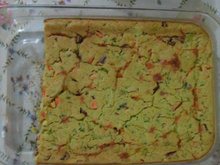 Torta de legumes com calabresa defumada