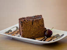 Bolo de chocolate no micro-ondas