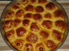 Pão de Batata recheado com requeijão
