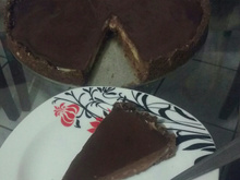 Torta de creme belga