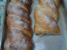 Pão caseiro simples (pão sovado)