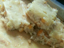 Torta de frango simples