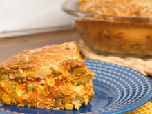 Testei uma massa de torta de liquidificador que ficou bem leve, a receita é perfeita para o fim de semana