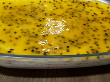 Torta mousse de maracujá