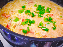 Risoto de calabresa (apimentado)