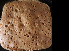 Pão de micro-ondas (110 kcal)
