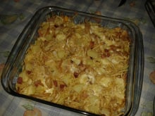 Frango Mazu (para aproveitamento de sobras de frango assado)