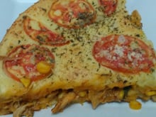 Torta de frango (sem lactose)