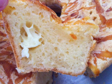 Bolo de goma com queijo delicioso