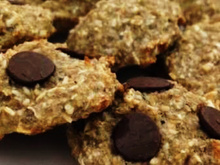 Cookies de aveia light com 2 ingredientes
