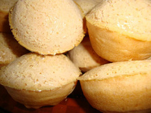 Pão de queijo de liquidificador