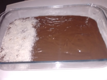 Manjar de chocolate simples