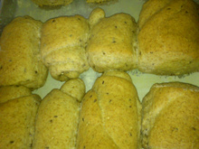 Pão integral de aveia