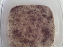 Mousse de chocolate branco com Ovomaltine