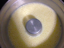 Mousse de coco rápida e fácil