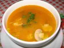 Sopa de mandioca