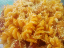 Macarrão com calabresa