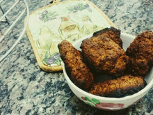 Cookies de banana e aveia