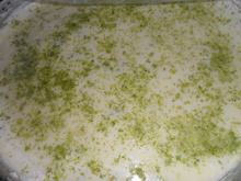 Torta de limão, tipo sorvete !