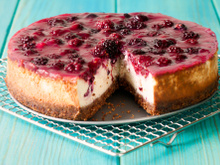 Cheesecake de amora