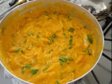 Creme de galinha para festas