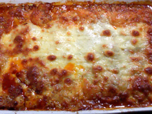 Lasanha sem glúten à bolonhesa - massa de crepe de polvilho