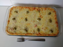 Lasanha de bacalhau