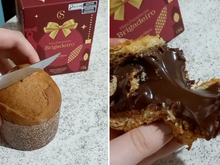 Vi a lista de ingredientes do mini panetone da Cacau Show e criei a minha receita: ficou perfeita, vou fazer para vender no Natal