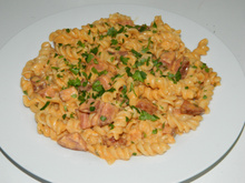 Macarrão de panela de pressão bem simples