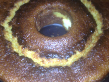 Bolo de milho com requeijão