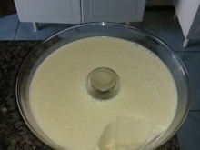 Mousse de leite em pó
